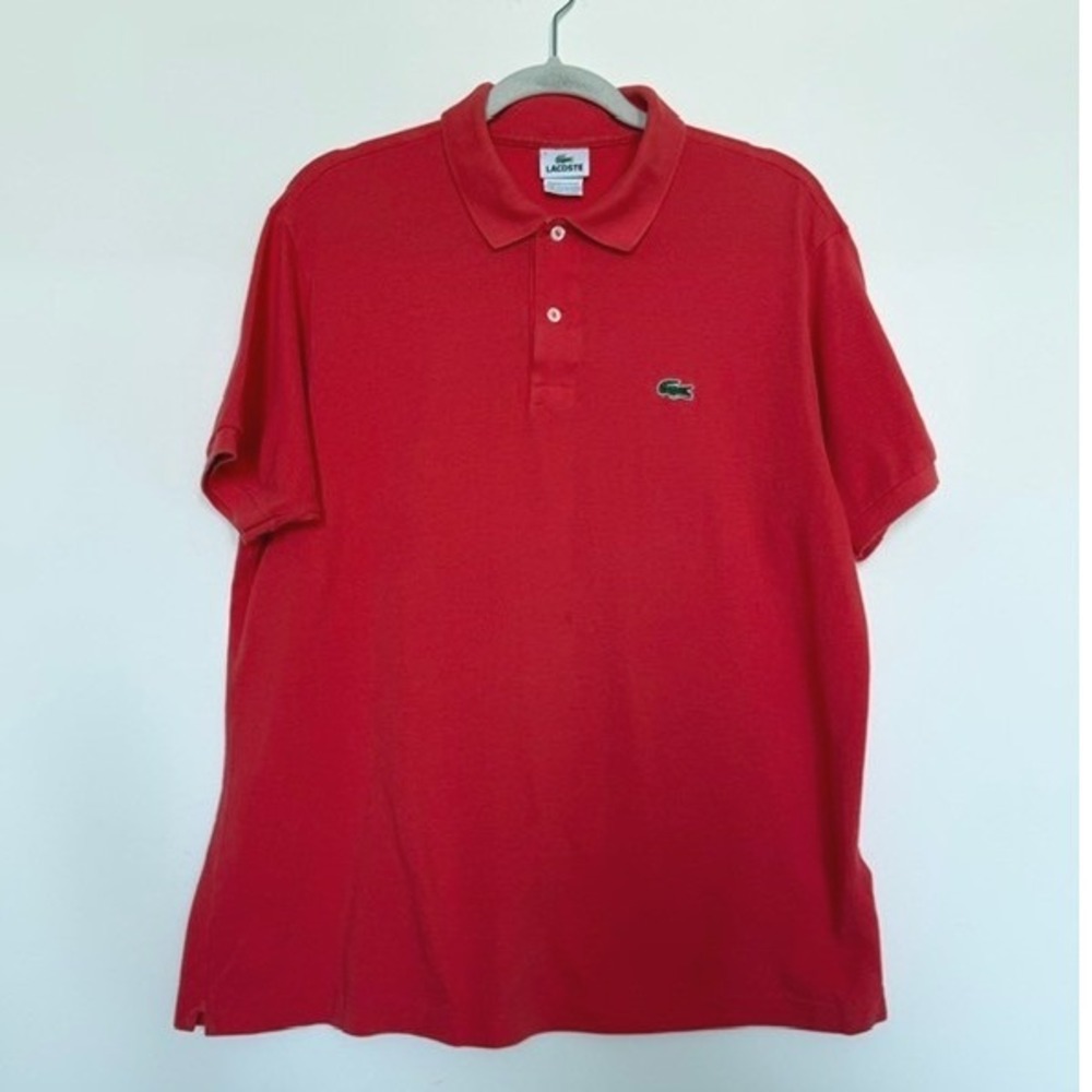 Lacoste Classic Piqué Polo Shirt Men's Size 7 XXL 2XL | 100% Cotton Alligator